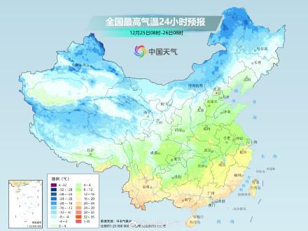 全国大部将以偏暖姿态迎接2025年