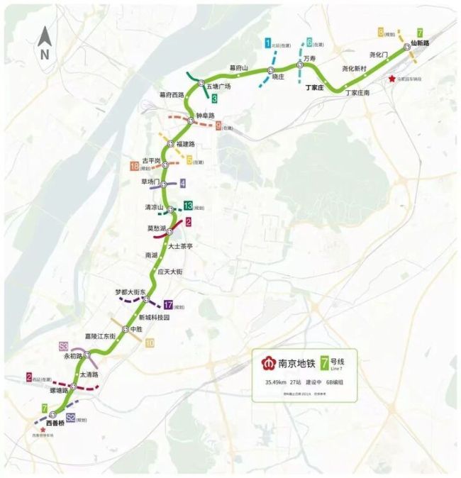 南京地铁7号线全线通车 便捷出行新选择