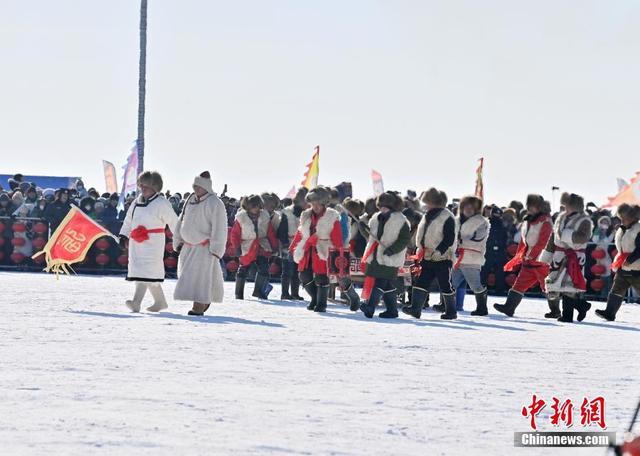 吉林查干湖冰雪渔猎文化旅游节开幕