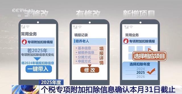 个税专项附加扣除马上截止